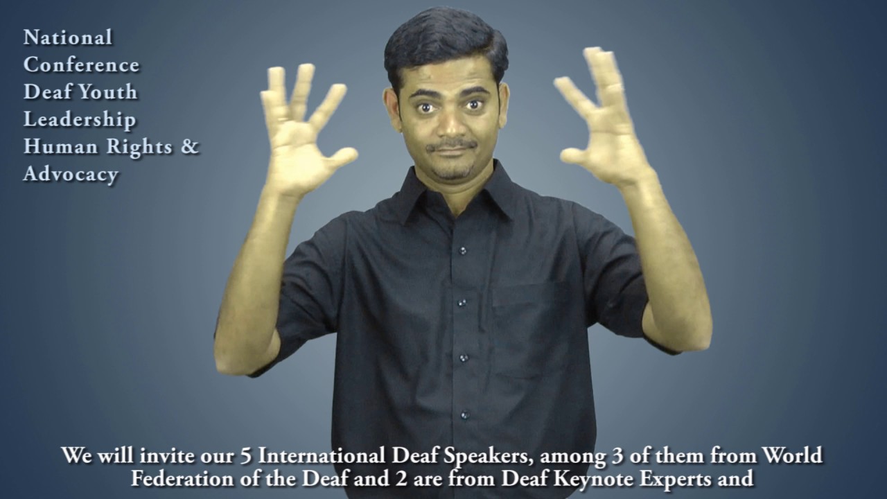 National Conference on Deaf Youth, Human Rights, Leadership & Advocacy