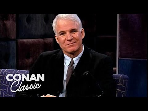 史蒂夫-馬丁沒有一點計劃 - "深夜與柯南-奧布萊恩" (Steve Martin Didn't Plan A Bit - "Late Night With Conan O'Brien")