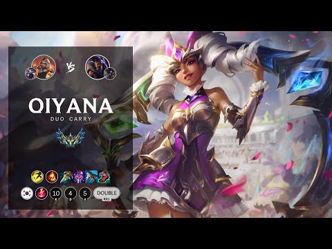 Qiyana ADC vs Draven - KR Challenger Patch 12.10