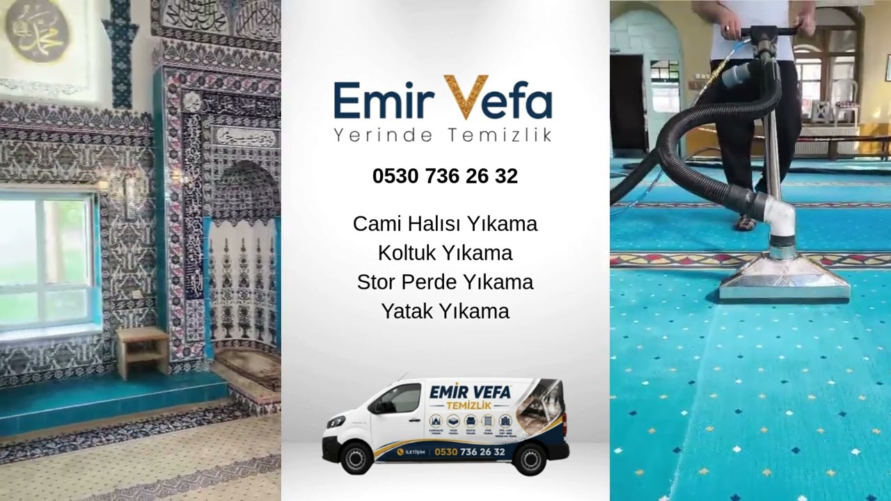 Profesyonel Cami Halısı Yıkama