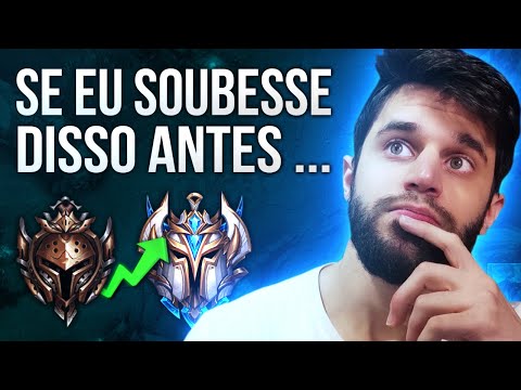 EU QUERIA SABER DISSO QUANDO ESTAVA PRESO NO LOW ELO