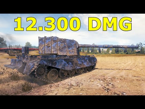 World of Tanks FV4005 Stage II - 6 Kills 12,3K Damage