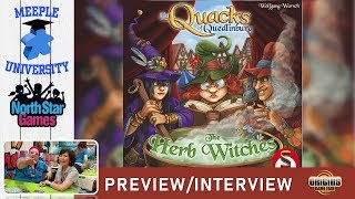 The Quacks of Quedlinburg The Herb Witches Board Game – Preview and Interview at Origins 2019