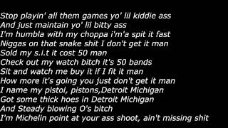Chief Keef   Choppas On You Official Screen Lyrics