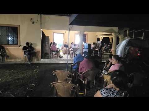 En Delicias de Concepción, en la segunda noche de velación de Carlos Ovidio Hernández