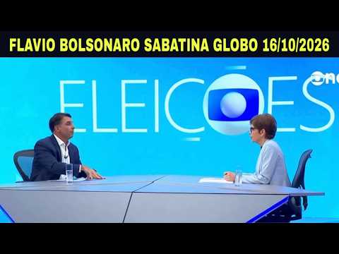 Flávio Bolsonaro Provou na Sabatina da Globo Porque Merece Ser Presidente