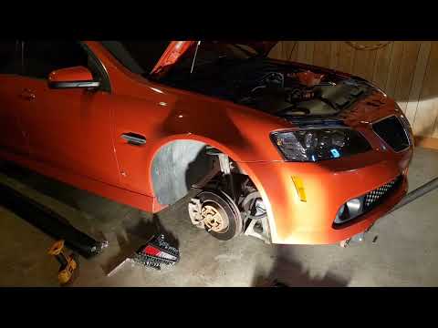 Pontiac G8 full front suspension removal and install