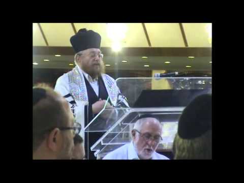 החזן הראשי חיים אדלר ב"סליחות" ער"ה תשע"ג Chief Cantor Chaim Adler "Selichot" 5773