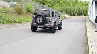 Video: Capristo Edelstahl Sidepipe links-rechts Komplettanlage inkl. Kat Jeep Wrangler 2.0l 4xe