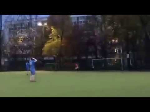 FuPa Berlin | Celalettin Kiratli (NFC Rot-Weiß III) trifft aus 90 Metern ins Tor