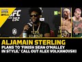 Aljamain Sterling Plans To 'Finish Sean O'Malley In Style, Call Out Volkanovski | UFC 292