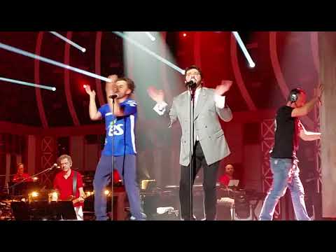 Enfoires 2018 - Patrick Fiori et Michael Youn - Gabrielle - 16012018 Zénith de Strasbourg
