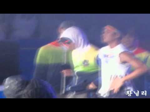 [FANCAM] 110710 Dream Team Filming - Taec (1)