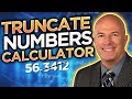 Truncate Calculator Video