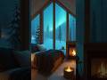 ️Wind Sound For Deep Sleep Winter Vibes For Soul Mind RelaxingShorts Snowfall Relax Music