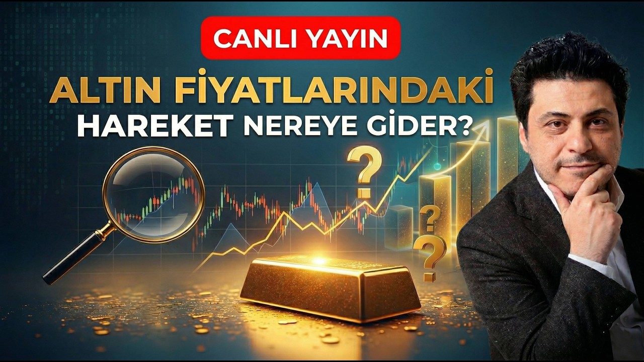 #CANLI  Altın Fiyatlarındaki Hareket Nereye Gider? | Mert Başaran