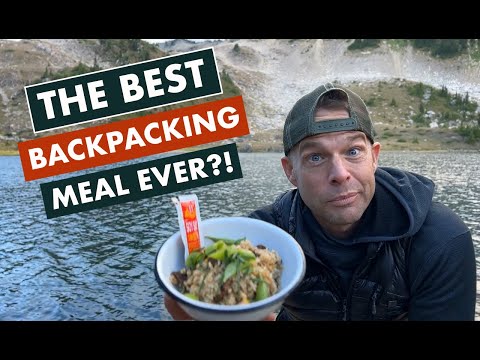 Best Backpacking Recipe Ever!? | Beef Mango Fried Rice | Easy, cheap hiking camping meals