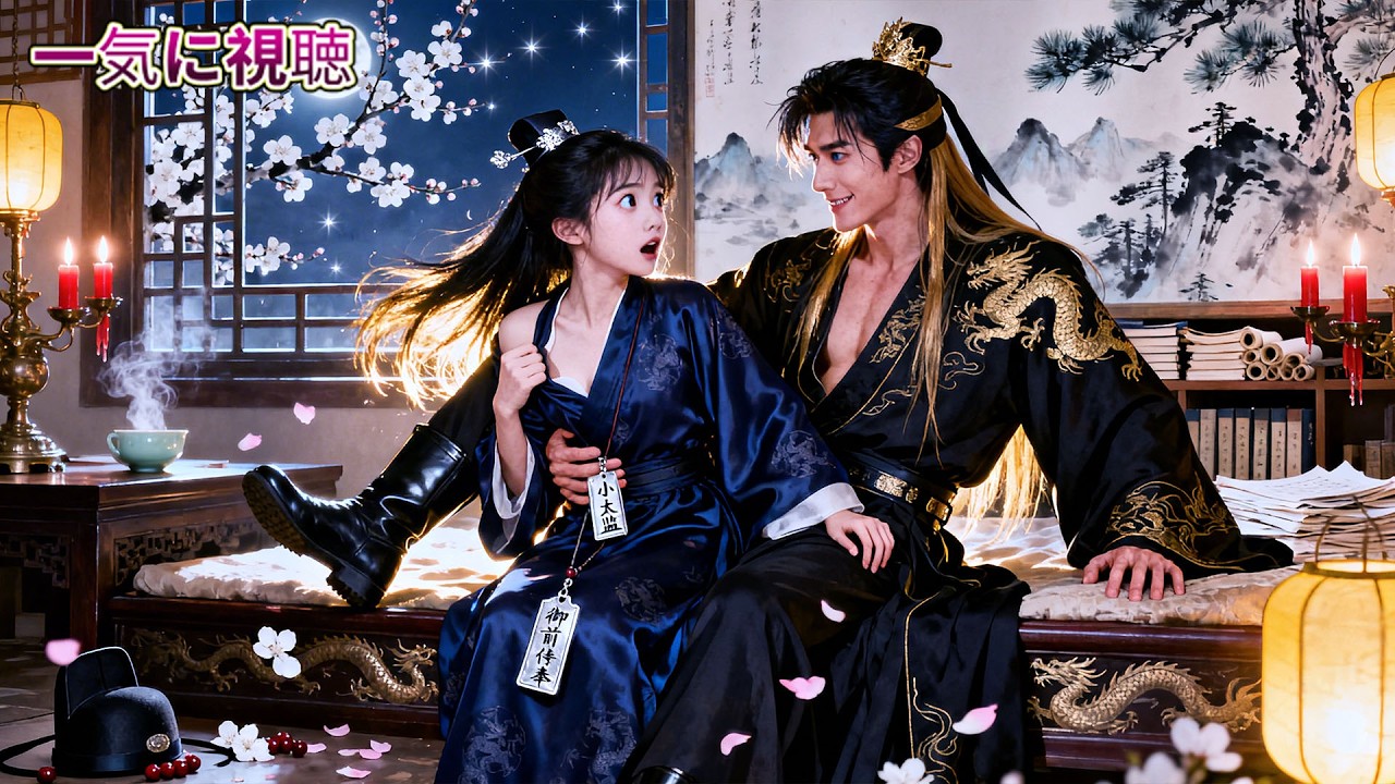 「お前の心の声、全部聞こえてる」――女扮男装の太監に暴君がそう囁いた夜から、私は彼の唯一の偏愛対象に。演技で取り繕う彼の裏で、毎晩溺愛されて気づけば皇后の座。