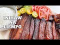 INIHAW NA LIEMPO - Grilled Filipino Pork belly, but cooked in the Air Fryer