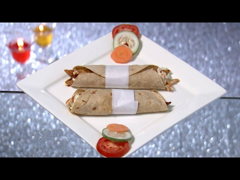 Dhe Ruchi I Ep 77 - Grilled Chicken Wrap Recipe I Mazhavil Manorama