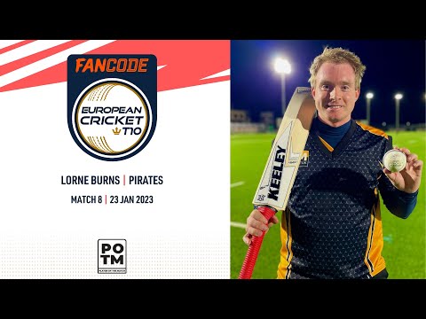 POTM: L.Burns - SLG vs PIR | Highlights | FanCode ECT10 Gibraltar | Gibraltar 2023 | ECT23.008