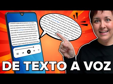 Haz que tu móvil LEA POR TI: cómo ESCUCHAR TEXTOS, PDFs y LIBROS en VOZ ALTA