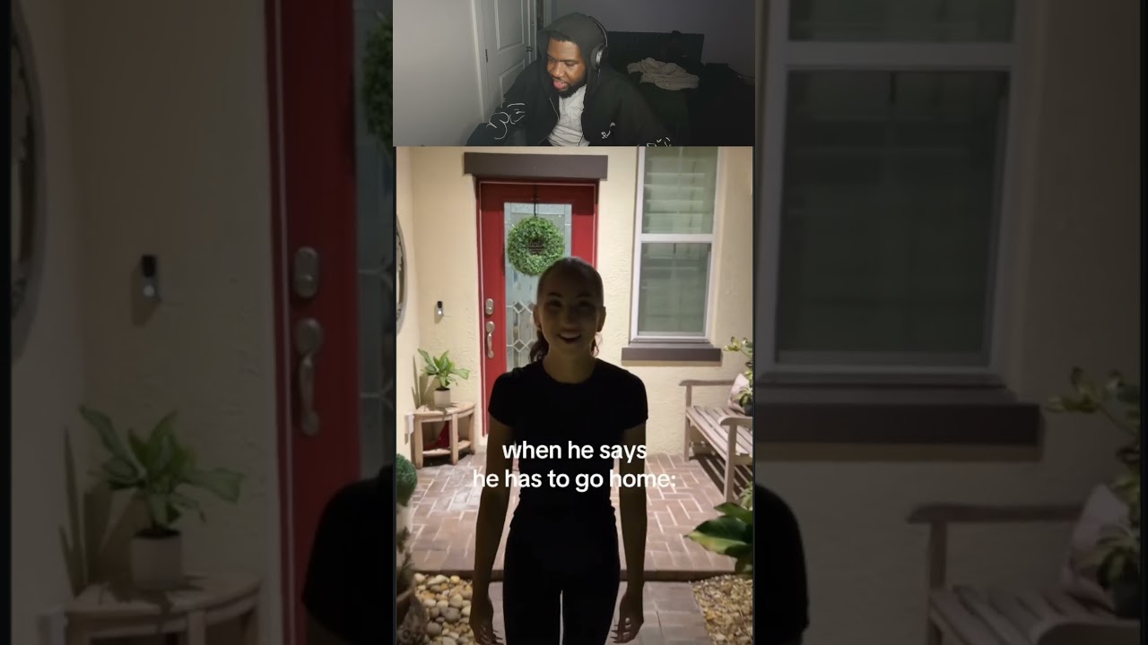 When he has to leave 💀