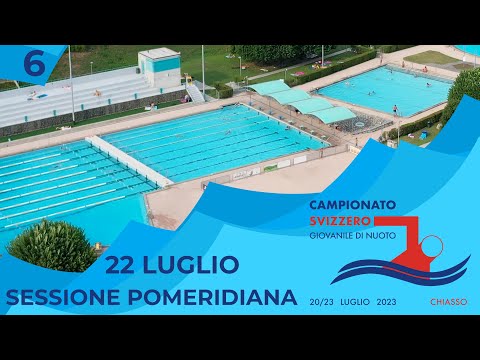 Campionato Svizzero giovanile di nuoto - dal 20 al 23 Luglio a Chiasso - Sessione Pomeridiana - 22