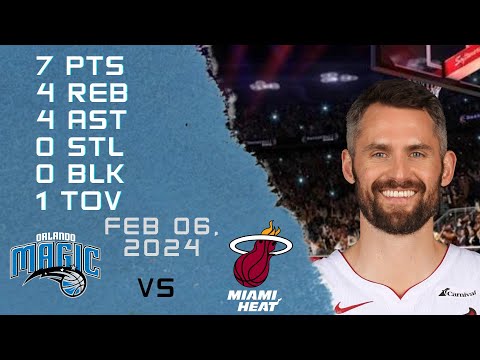 Kevin Love player Full Highlights vs MAGIC NBA Regular season game 06-02-2024