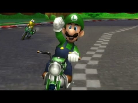 Mario Kart Wii - 150cc Banana Cup Grand Prix (Luigi Gameplay)