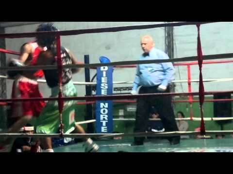 Alan Luques Castillo vs Lucas Barreto por el titulo provincial amateur