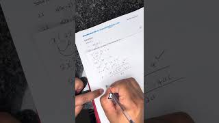 Solving for using using a quadratic formula