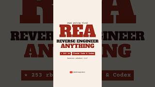Bongkar Aplikasi Apapun! Bedah REA: Reverse Engineer Anything (258k Star) #chatg