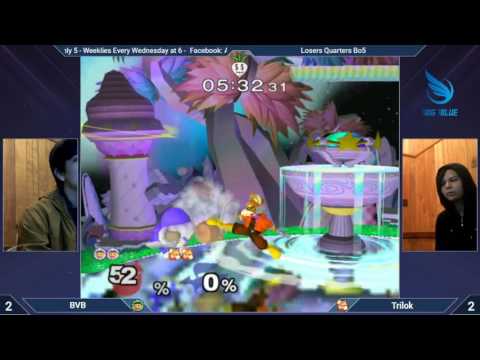 BVB (ICs) vs. Trilok (Fox) MMOM Bi-Monthly #5 SSBM Pro Bracket LQF Part 2