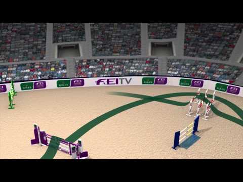 Rolex FEI World Cup™ Final 2013 - Final 2 Course Walk