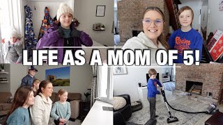 LARGE FAMILY MOM VLOG! | TEACHING RESPONSIBILITY & KINDNESS