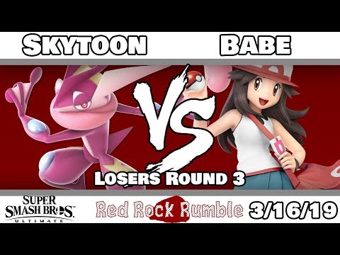 Red Rock Rumble #14 - BGC Skytoon (Greninja) VS. Babe (PKMN Trainer) - SSBU LR3 - Smash Ultimate
