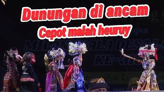 Download lagu [Parah Si Cepot] Dunungan Di ancam & dihina teh kadon Heureuy - Bodoran wayang Golek PGH3 H. Dadan S mp3