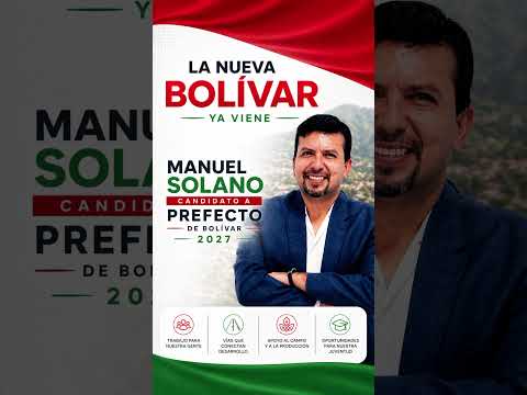 Manuel Solano candidato a Prefecto de Bolívar 2027#bolívar #sanmiguel #guaranda #chillanes #chimbo