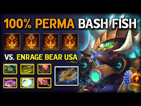 100% PERMA BASH Late-Game Slardar | Mjollnir + Bloodthorn Build | Monster Electro Critical Strike