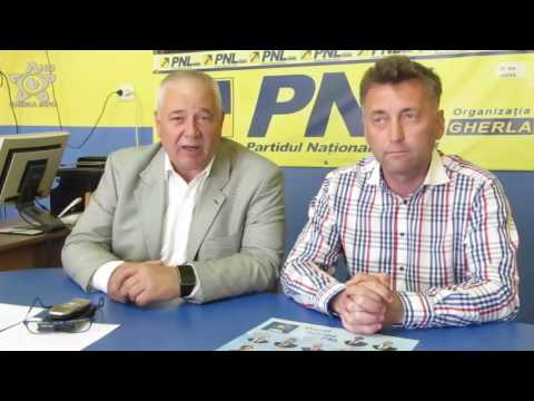 Marius Nicoara si Marius Sabo (PNL), inaintea alegerilor locale la Gherla (Cluj)