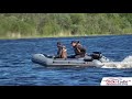 миниатюра 0 Видео о товаре Хантер-340 Слань+киль (Лодка ПВХ под мотор)