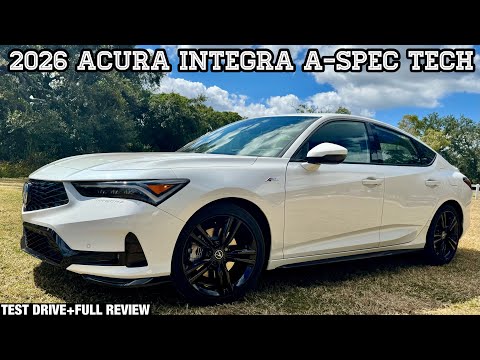 2026 Acura Integra A-Spec Tech: TEST DRIVE+FULL REVIEW