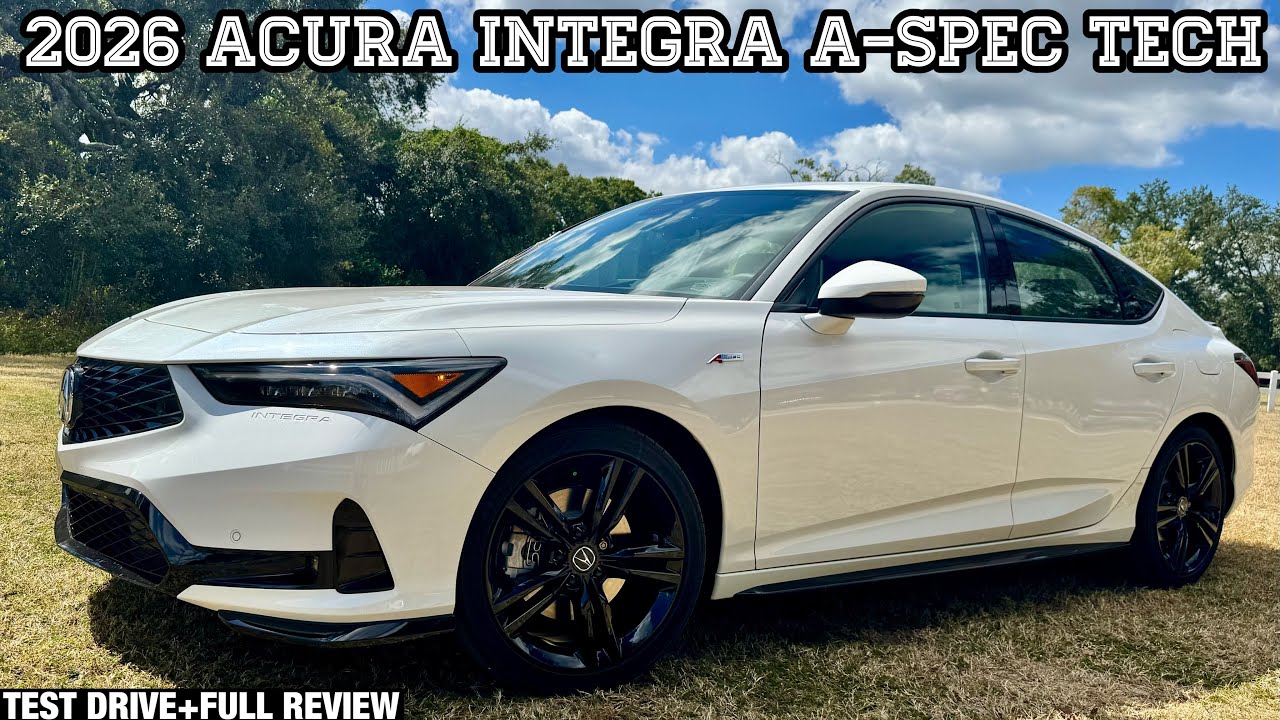 2026 Acura Integra A-Spec Tech: TEST DRIVE+FULL REVIEW