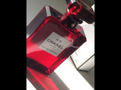 Chanel No 5 RED EDITION Unbox. Bob Ono