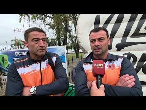 JUAN ROJAS- CARLOS FERNÁNDEZ. JUGADORES 9 DE JULIO BUENOS AIRES ENCIENTRO FÚTBOL SENIOR 2025.