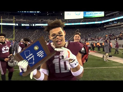 2019 Non-Public Group IV State Championship St. Peter's Prep 21 Don Bosco Prep 14