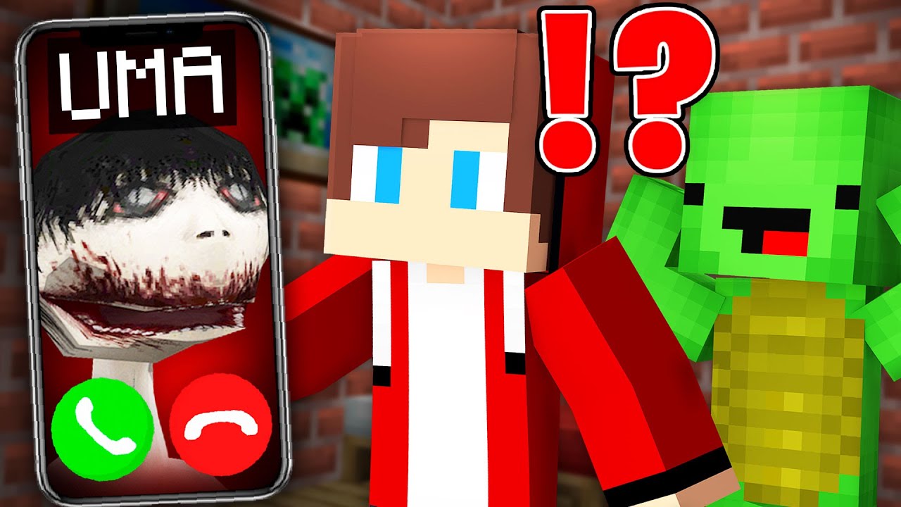 How UMA Called JJ and Mikey in Minecraft! - Maizen