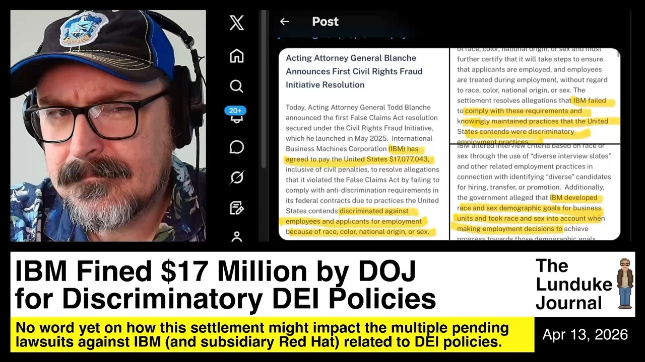 IBM Fined $17 Million by DOJ for Discriminatory DEI Policies