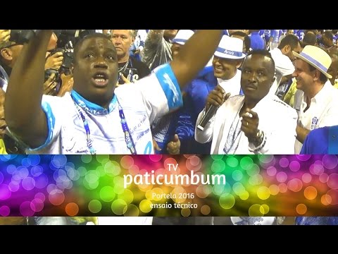 Portela - Gilsinho e Wantuir dão um show no ensaio técnico da Escola